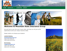 Tablet Screenshot of msiginsurance.com